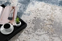 Rug Branch Silvia Collection Tapis de couloir abstrait moderne