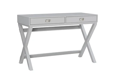 Posey Grey Writing Desk