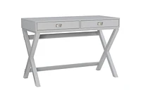 Posey Grey Writing Desk