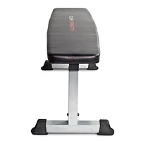 CAP Strength Banc de musculation plat utilitaire (capacité de poids de 600 lb), gris