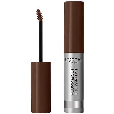 L’Oréal Paris Brow Artist Plump & Set, gel à sourcils volumisant, 105 Brunette, 100 ml (3,52 oz liq.) Gel à sourcils volumisant.