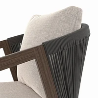 Ensemble table et chaises 5 pièces pour patio Laval Better Homes & Gardens - Brun Osier tissé à la main