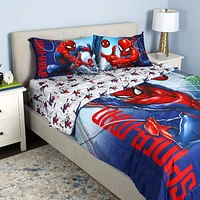 Ensemble de literie 5 pièces pour lit double Marvel Spiderman