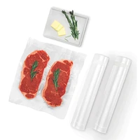 FoodSaver 11" x 16' Vacuum Seal Rolls for Custom Fit Airtight Food Storage and Sous Vide, 4 Pack