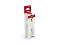 Bouteille d'encre jaune Canon GI-21