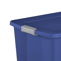 Steriltie 132L Latch Tote- Blue- 4 PK