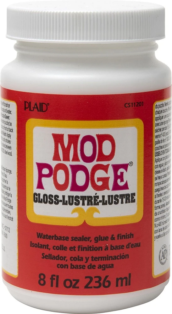 Mod Podge brillant 236 ml Colle, scellant et finition