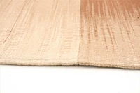 ECARPETGALLERY Tapis Fait à la Main pour Salon, Salle à Manger et Chambre à Coucher Transitionnel Collection Moldovia Patch 4'7" x 6'6" en Brun