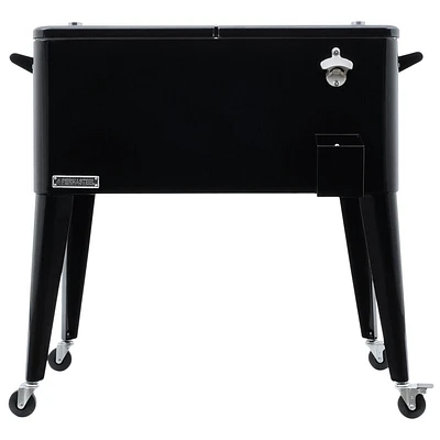 Permasteel Refroidisseur de Patio 80QT - Noire