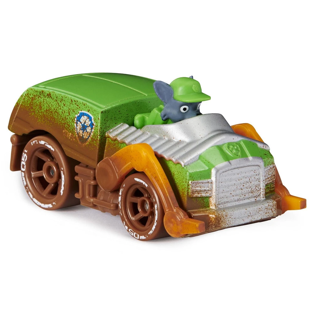 PAW Patrol, True Metal Rocky Collectible Die-Cast Vehicle, Off-Road Series 1:55 Scale