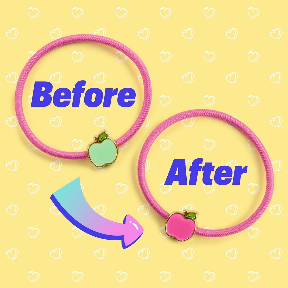 Lucky Fortune Série magique - Bracelet élastique de couleur changeante – Paquet de 2 6 ans et plus!