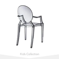 Heavenly Collection Fauteuil pour Enfants en Acrylique Fumée