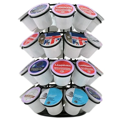oneBREW K-Cup Pod Carousel, 36 K-Cups, Black