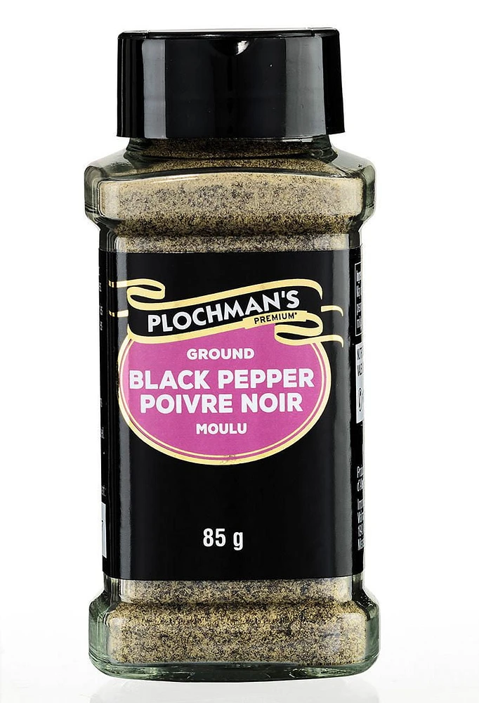 Plochman's Ground Black Pepper, Volume/Quantity - 85g