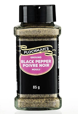 Plochman's Ground Black Pepper, Volume/Quantity - 85g