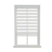 Store zébré filtrant la lumière à enroulement automatique sans cordon de hometrends Conception épurée sans cordon