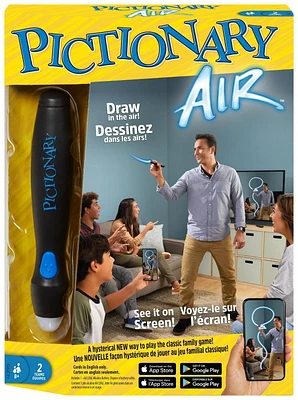 Pictionary Air Drawing Family Game - English Version, Links to smart devices
