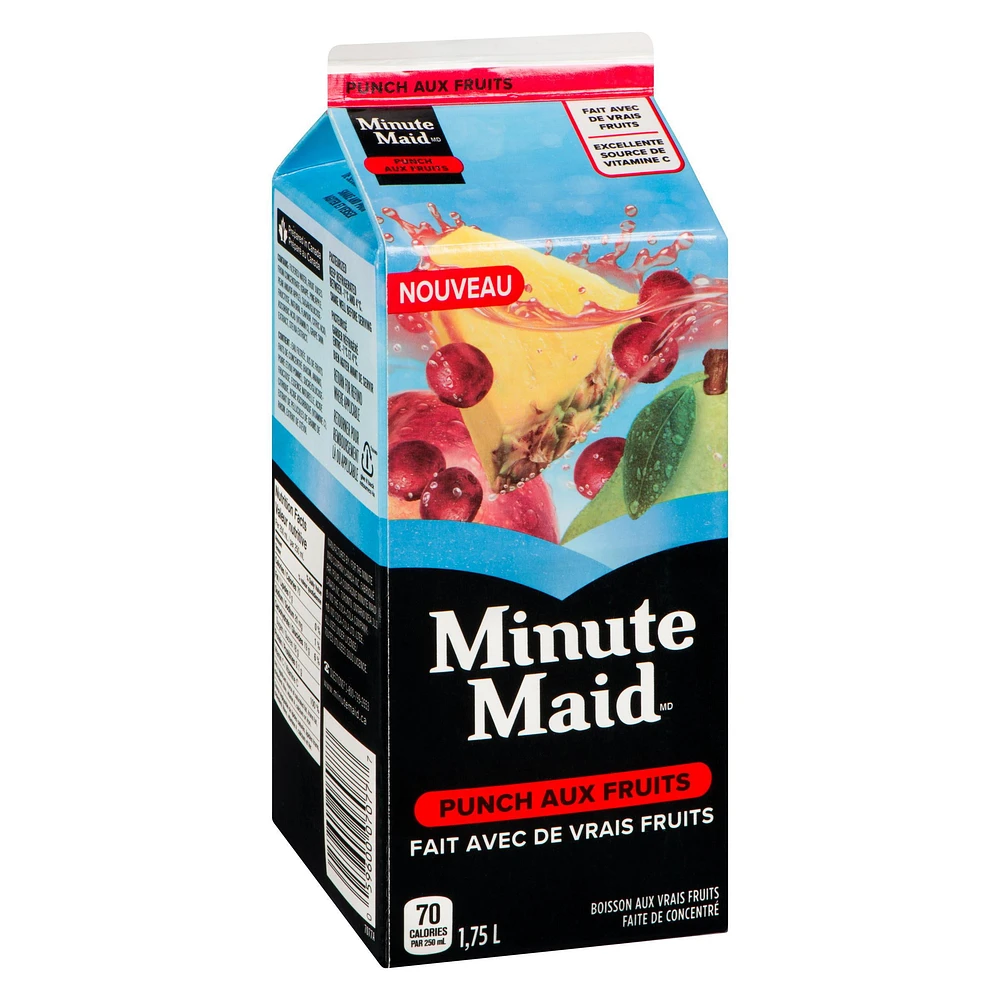 Minute Maid Fruit Punch 1.75L Carton, 1.75 x L