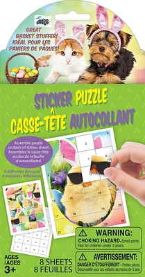 Mello Smello 8CT Animal Sticker Puzzle