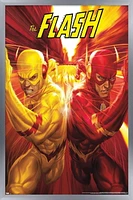 DC Comics - The Flash and The Reverse Flash - Race Wall Poster, 22.375" x 34"