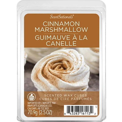 ScentSationals, Cubes de cire parfumés - Guimauve à la cannelle