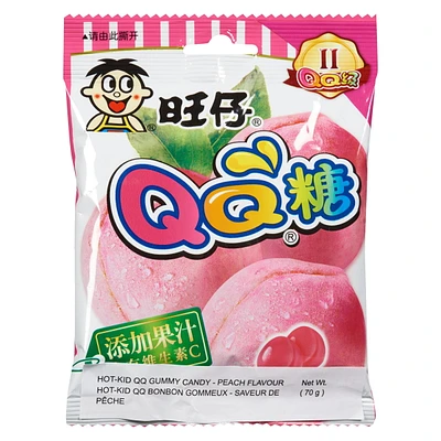 QQ Gummy Candy-Pêche