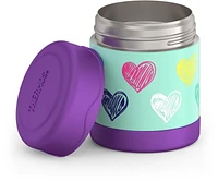 Thermos Funtainer Pot Alimentaire Isolé Sous Vide en Acier Inoxydablede 10 Oz, Coeurs