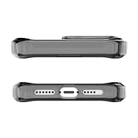 ITSKINS Supreme_R MagClear Case for MagSafe iPhone 14 Pro Graphite/Graphite Print