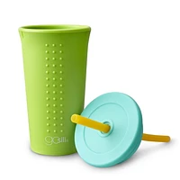 GoSili Straw Cup, 16oz. "Pop" Lime