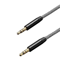 Câble auxiliaire de 0,9 m (Noir) blackweb ™