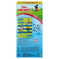 Mickey Mouse 24-Piece Jigsaw Puzzle for Kids Ages 4 and up