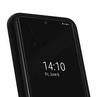 Ideal of Sweden Étui en Silicone Compatible avec MagSafe Noir pour Samsung Galaxy S25/Galaxy S24
