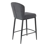 Tabouret de bar Hallberg en gris