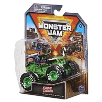 Monster Jam, Official Grave Digger Monster Truck, Die-Cast Vehicle, 1:64 Scale, Kids Toys for Boys Ages 3 and up