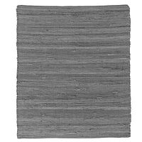 Tapis en coton solide Fabstyles, tapis en chiffon pour salon, couloir, patio