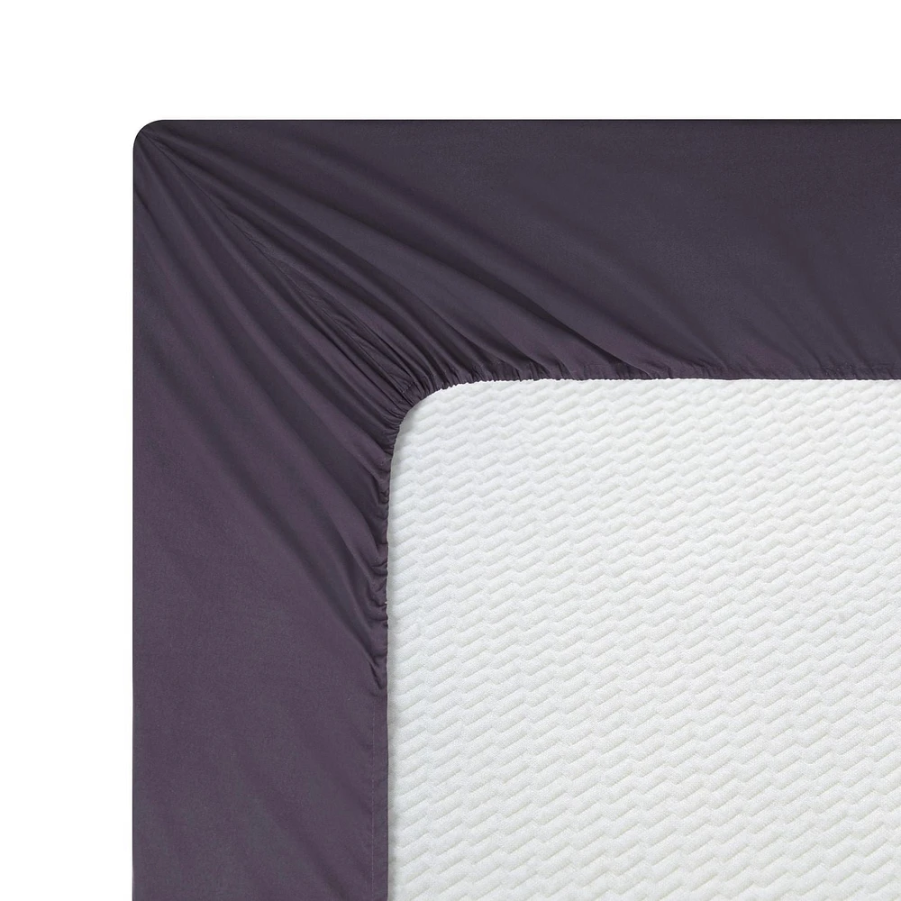 Ensemble de literie Marina Decoration 600 fils ultra doux en coton percale à fibres longues, toutes saisons, avec taie d'oreiller, pour hôtel standard