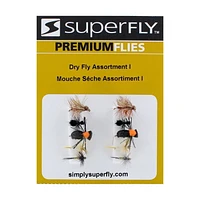 Superfly FLYAST-01P Assortiment de mouches sèches 1 (403162) Ceux-ci sont appréciés des poissons d'eau douce