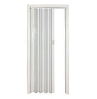Porte accordéon Home Style Plaza en vinyle, 36 po x 80 po, blanc givré