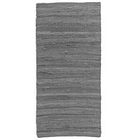 Tapis en coton solide Fabstyles, tapis en chiffon pour salon, couloir, patio