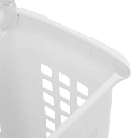 Panier à linge rectangulaire de Sterilite- blanc 1 pièce