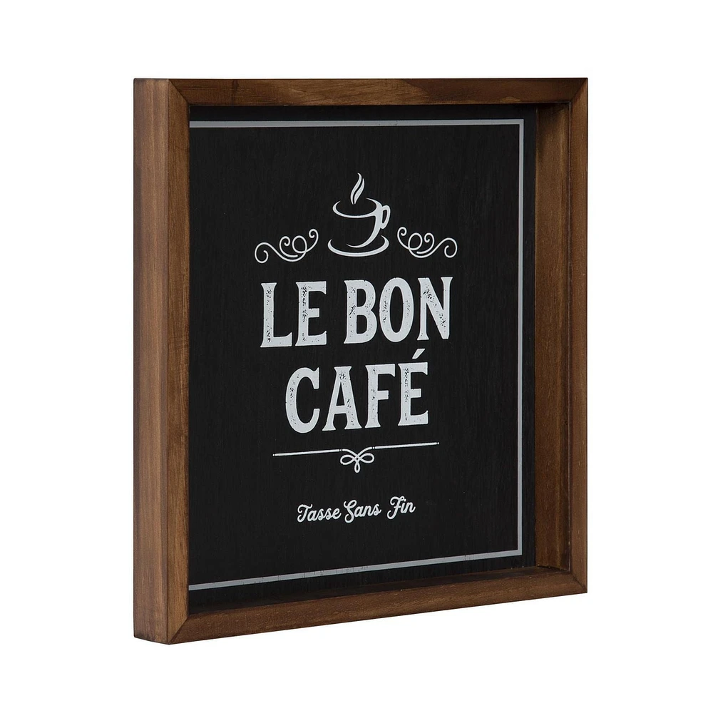 Art d’époque encadré avec café de Hometrends