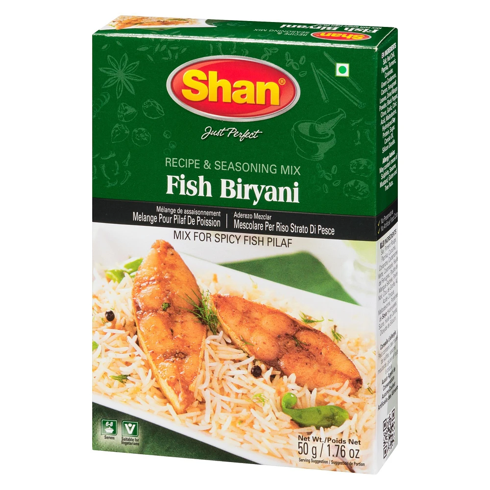 Shan Fish Biryani Mix - 50g