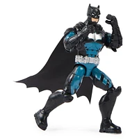DC Comics, Figurine articulée Batman de 10 cm avec 3 accessoires mystère, Jouets Batman pour garçons et filles à partir de 3 ans