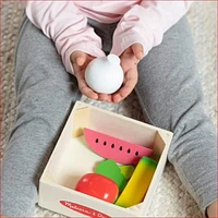 Melissa & Doug Groupes d'aliments en bois Play Set - Produce Ensemble d’aliments M&D