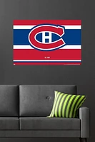 NHL Montreal Canadiens - Logo 21 Wall Poster, 22.375" x 34"
