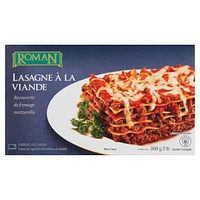 Roman Cheese Roman Meat Lasagna Topped with Mozzarella Cheese, 908 g
