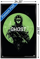 Call of Duty: Modern Warfare 2 - Ghost Emblem Wall Poster, 22.375" x 34"