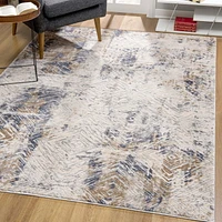 Rug Branch Vogue Collection Tapis abstrait moderne