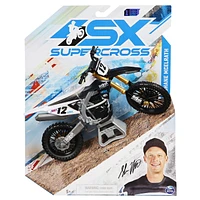 Supercross, Authentic Shane McElrath 1:10 Scale Collector Die-Cast Toy Motorcycle Replica with Display Stand, For Collectors and Kids Age 5 and Up