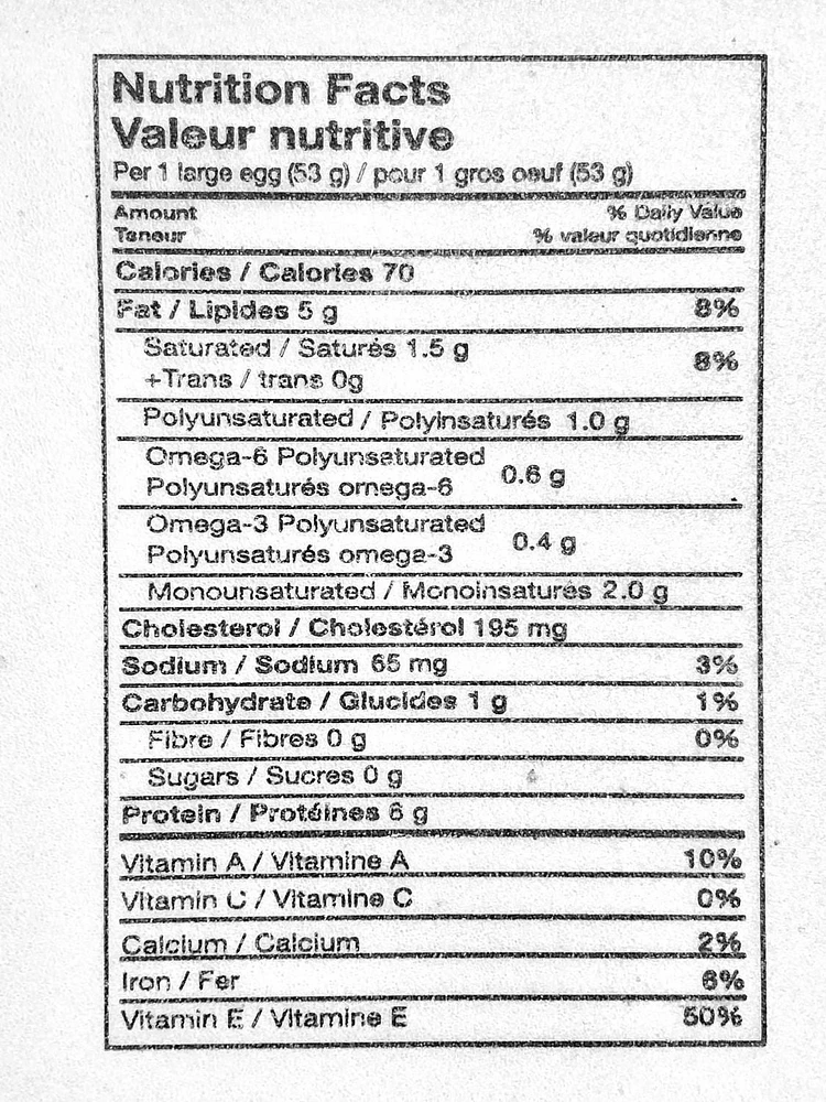 Born 3 Omega-3 Brown Eggs